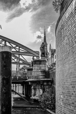 In der Speicherstadt