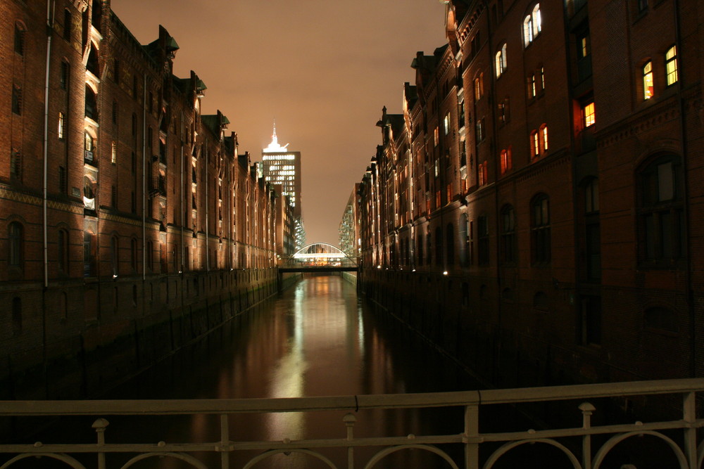 In der Speicherstadt