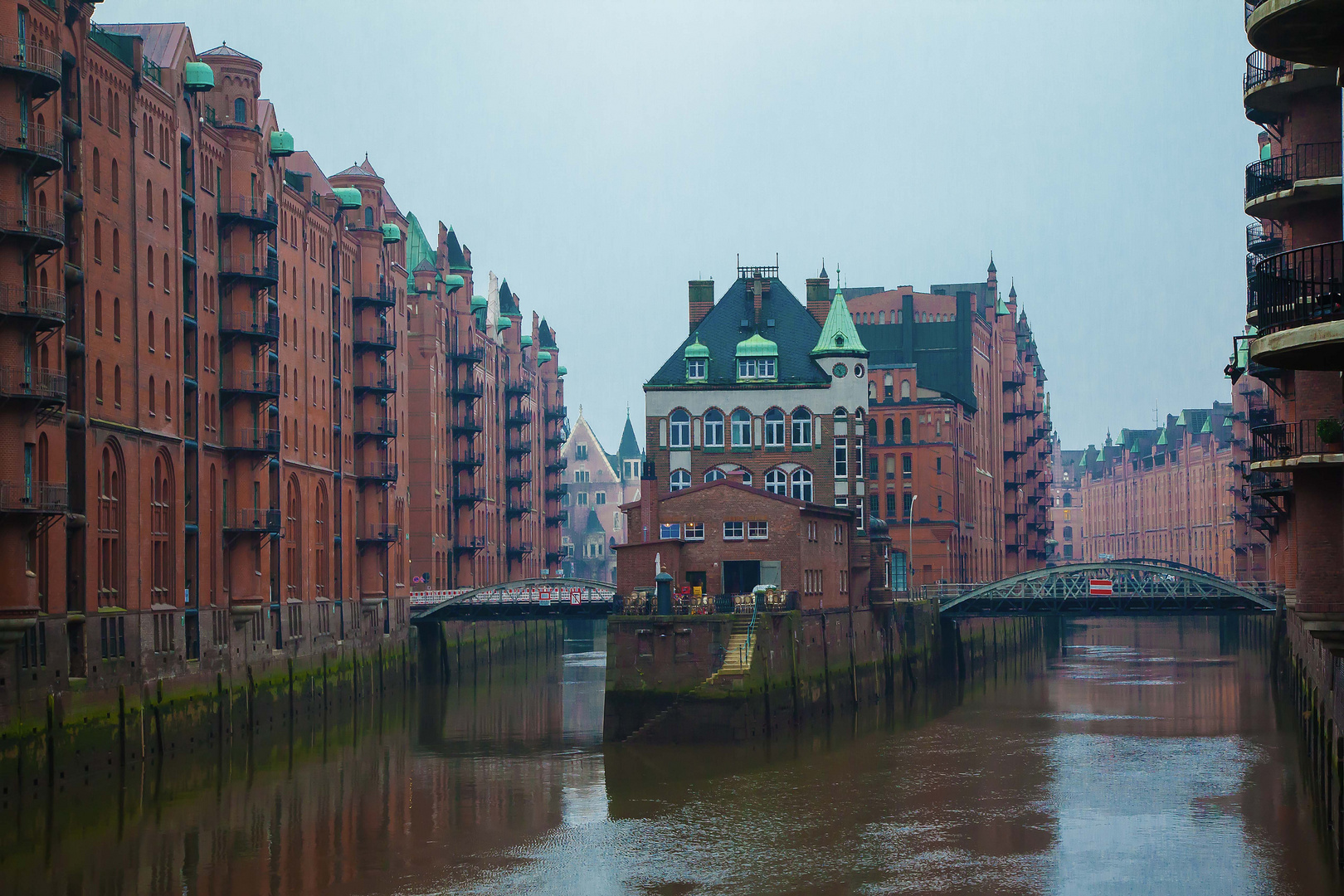 In der Speicherstadt