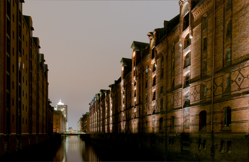 In der Speicherstadt ............