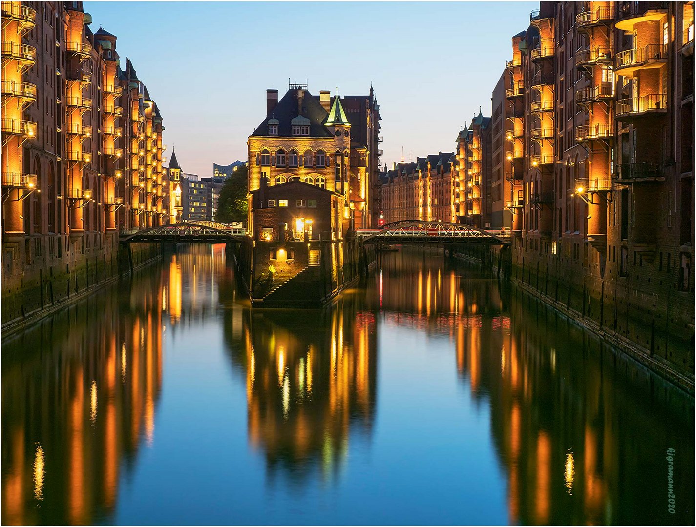 in der speicherstadt....