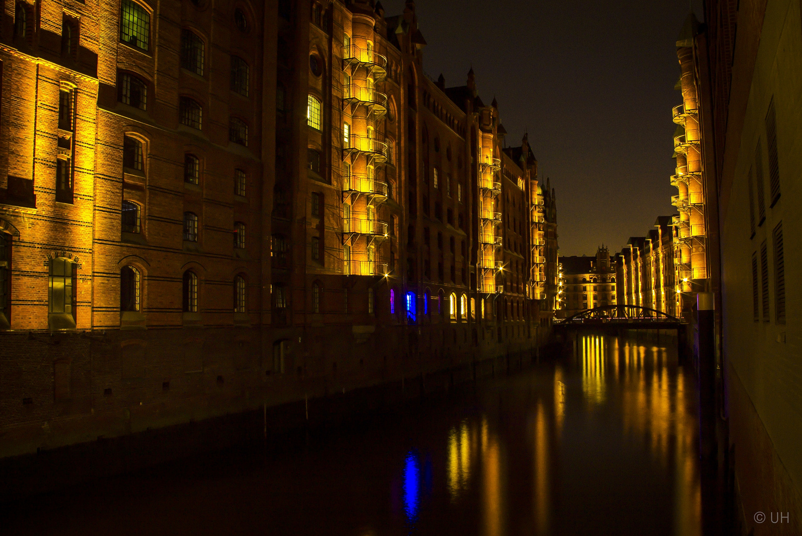 In der Speicherstadt.......