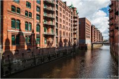 In der Speicherstadt