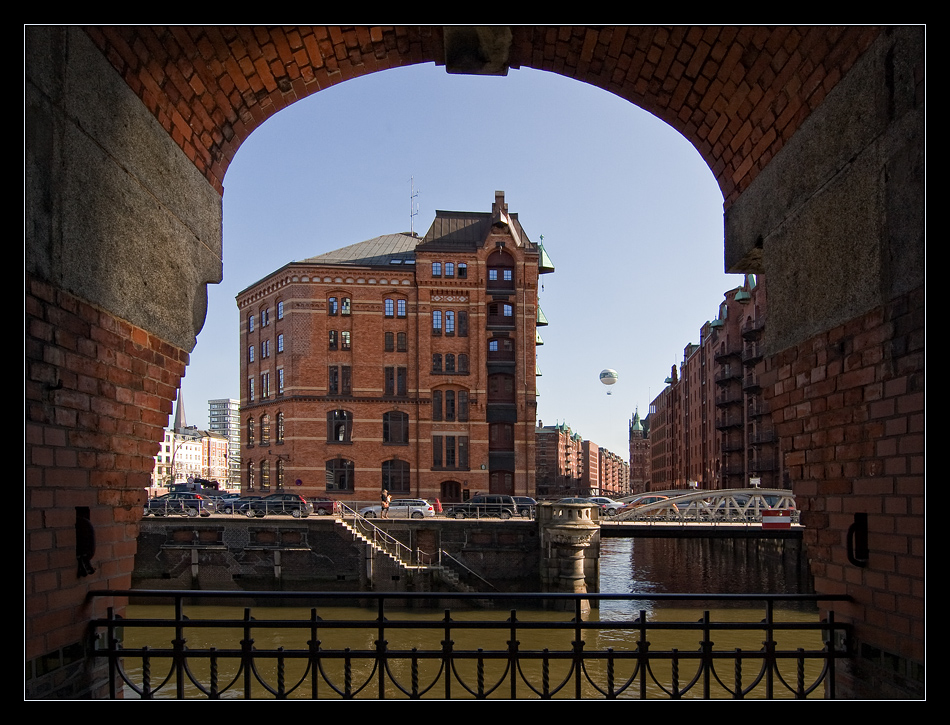 In der Speicherstadt