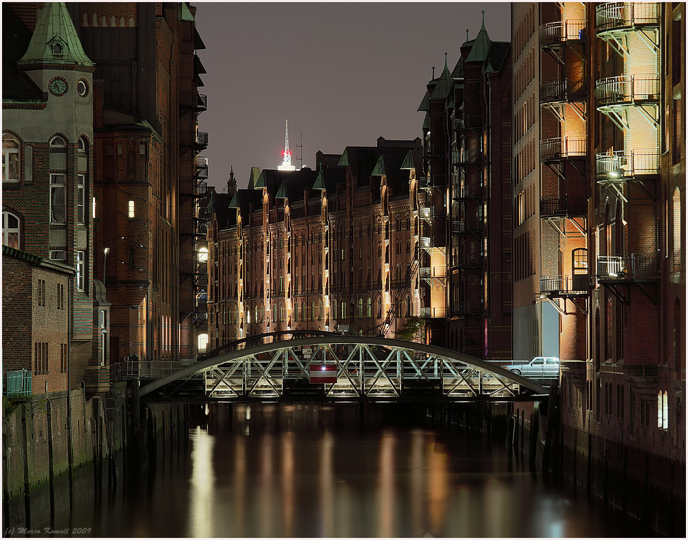 In der Speicherstadt