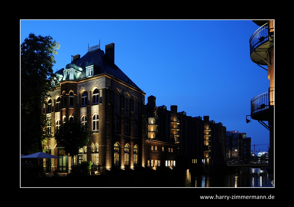 in der Speicherstadt