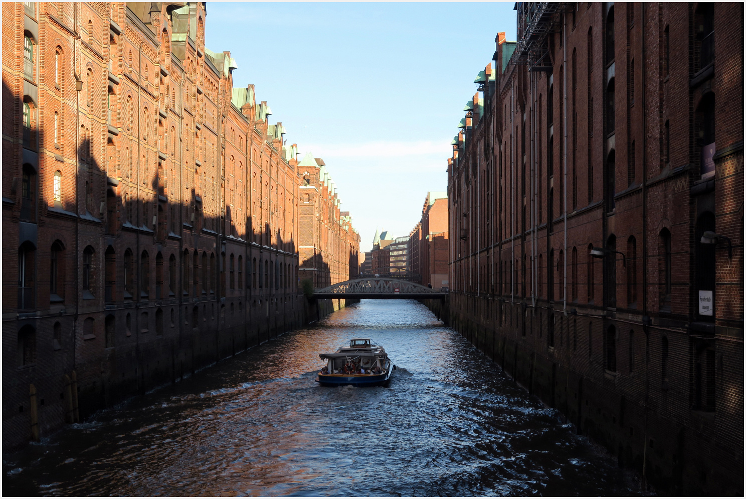 In der Speicherstadt