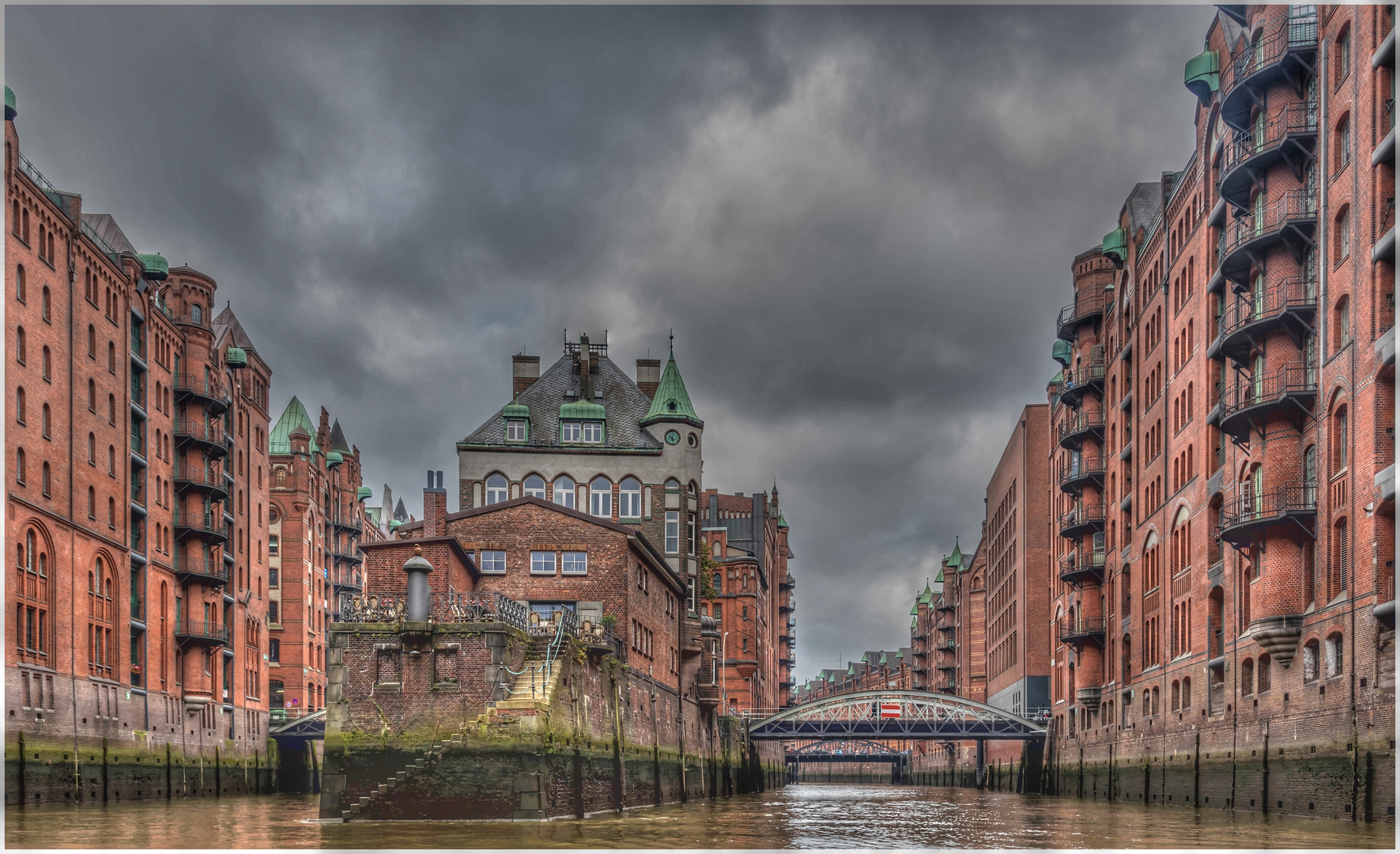 in der Speicherstadt