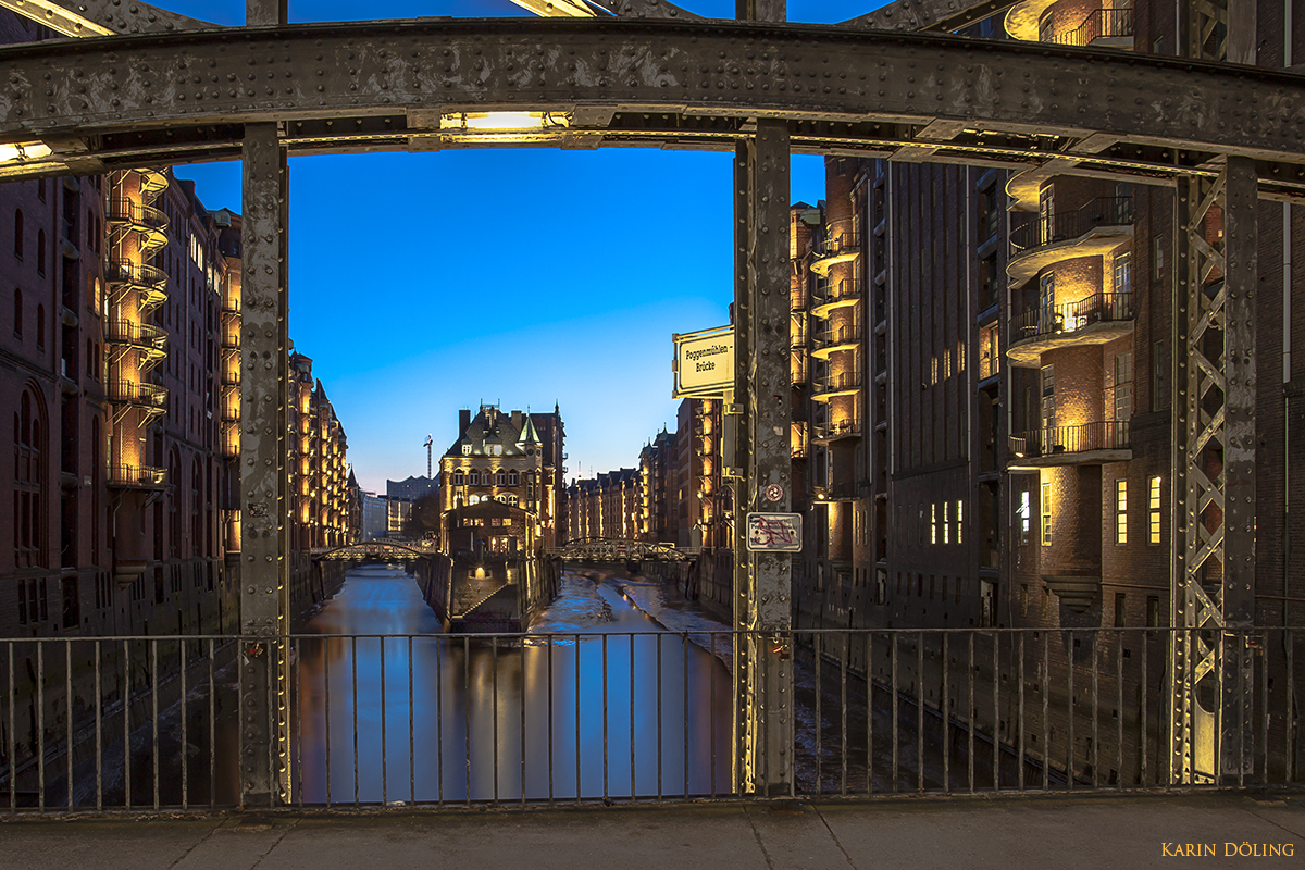 In der Speicherstadt