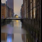 In der Speicherstadt bei Nacht