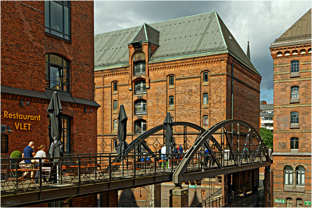 In der Speicherstadt