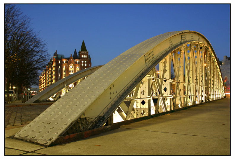 in der Speicherstadt