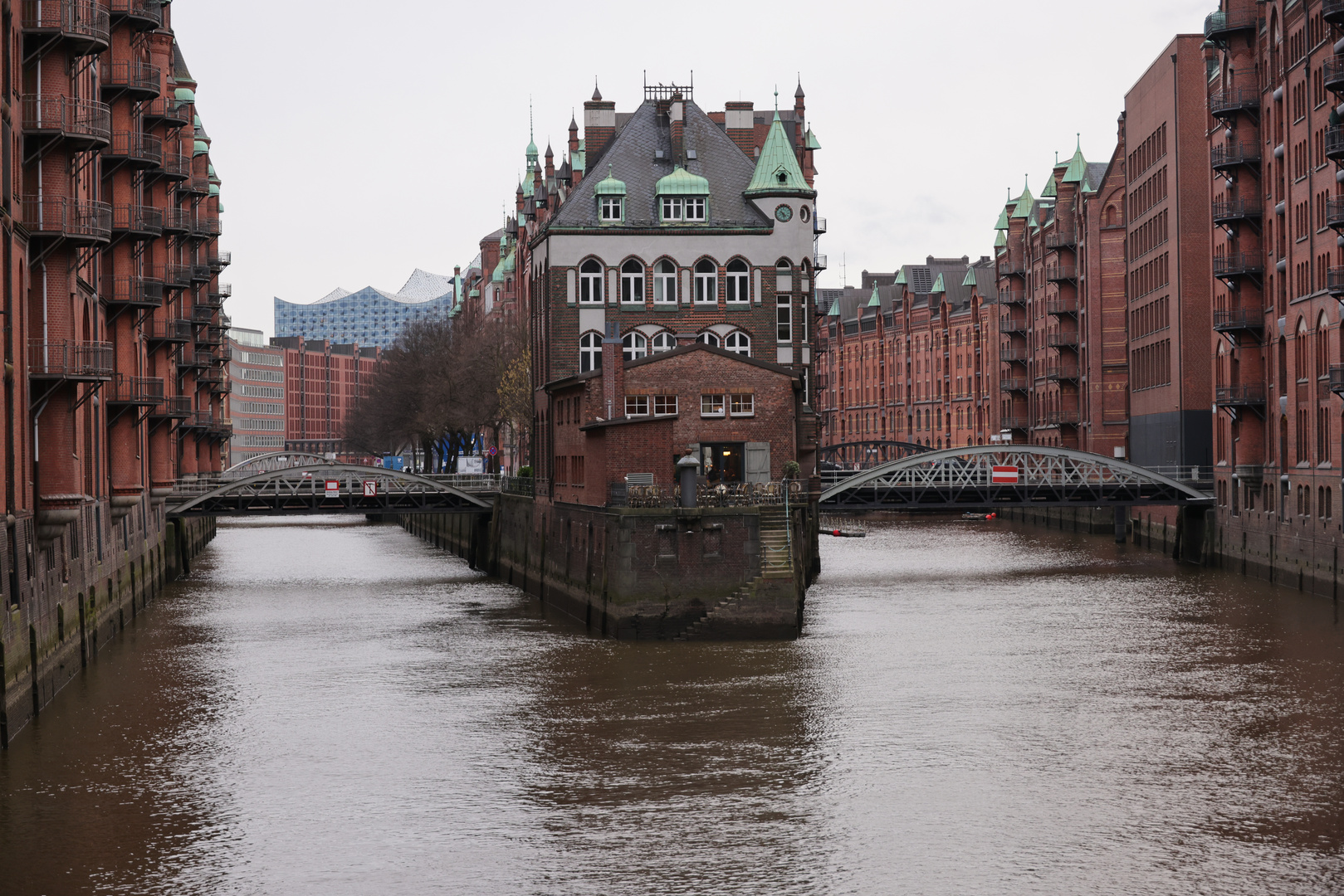 In der Speicherstadt Hamburg