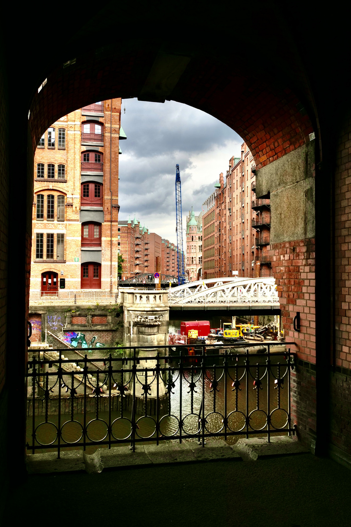 In der Speicherstadt /Hamburg