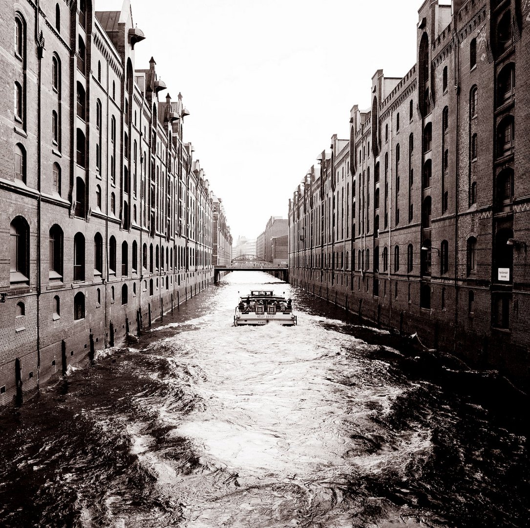 in der Speicherstadt Hamburg