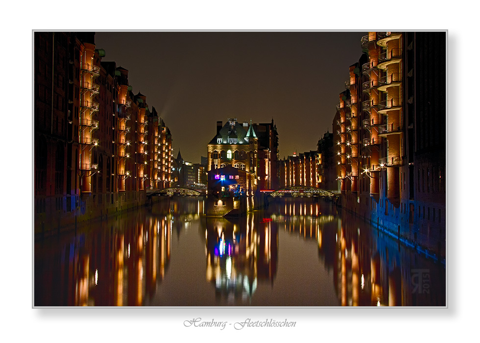 In der Speicherstadt Nachts um Zwölf......