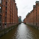 In der Speicherstadt von Hamburg