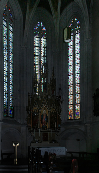 In der Spitalskirche in Mödling