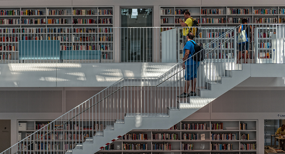 in der Stadtbibliothek Stuttgart