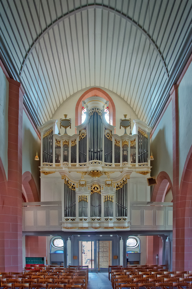 In der Stadtkirche von Michelstadt