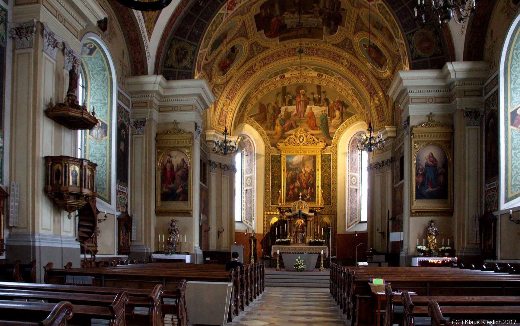 In der Stadtpfarrkirche von Bad Ischl