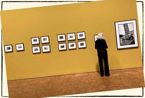 In der Städtischen Galerie Karlsruhe...