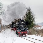 In der Steigung nach Oberhof