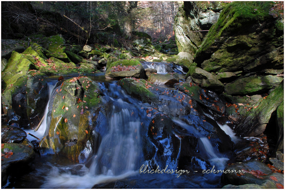 In der Steinklamm.