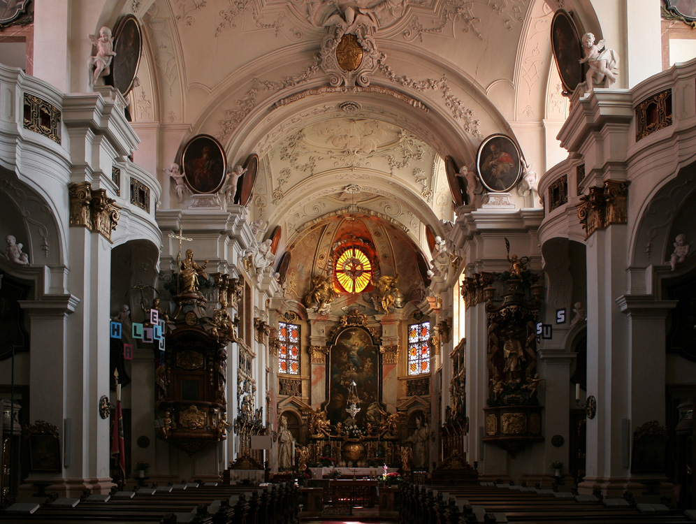 In der Stiftskirche Dürnstein