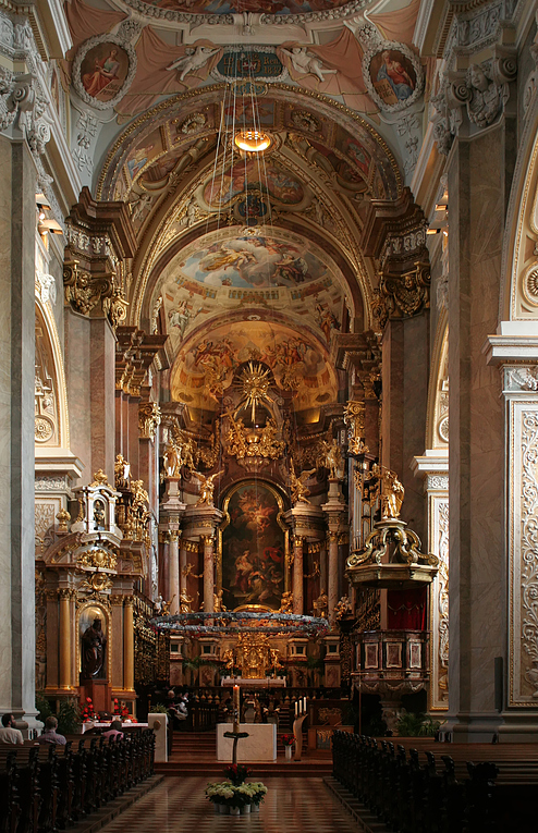 In der Stiftskirche Klosterneuburg (begradigt)