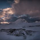 in der Stille der Schneeberge