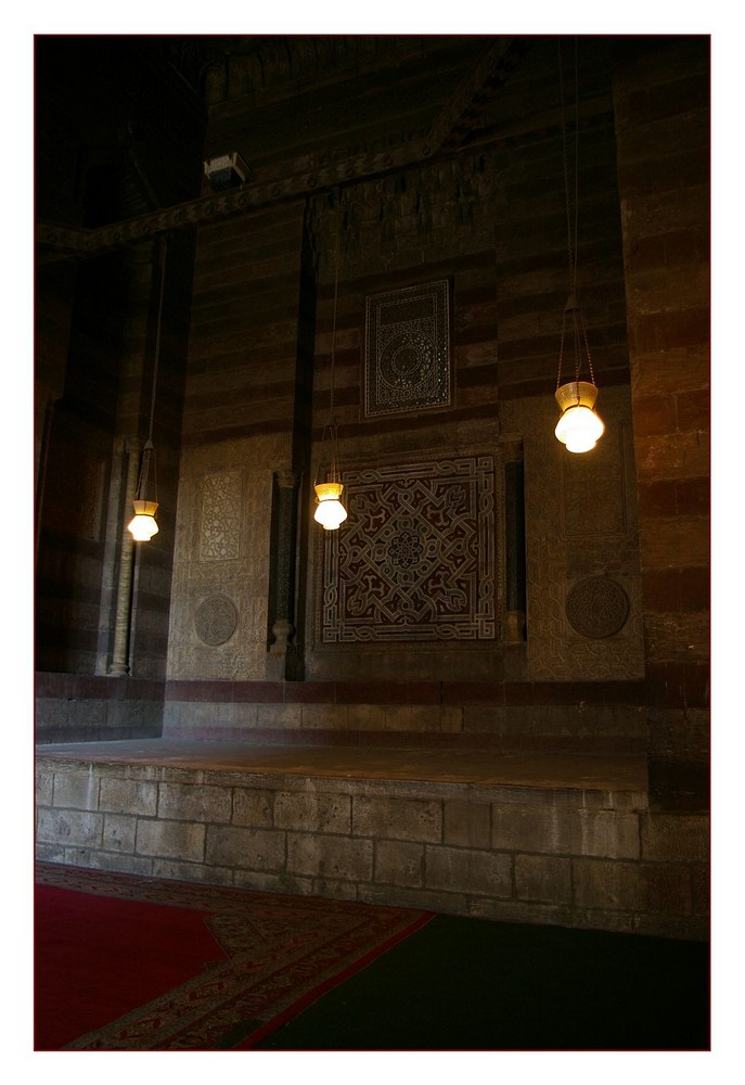 in der Sultan Hasan Moschee