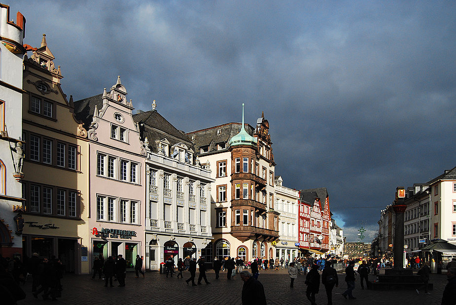 In der Trierer Innenstadt