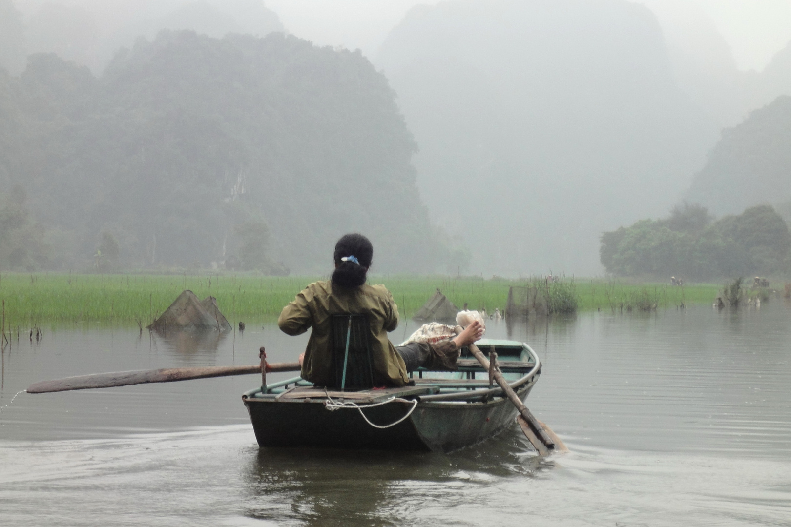 In der Trockenen Halong Bucht