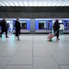 In der U-Bahn