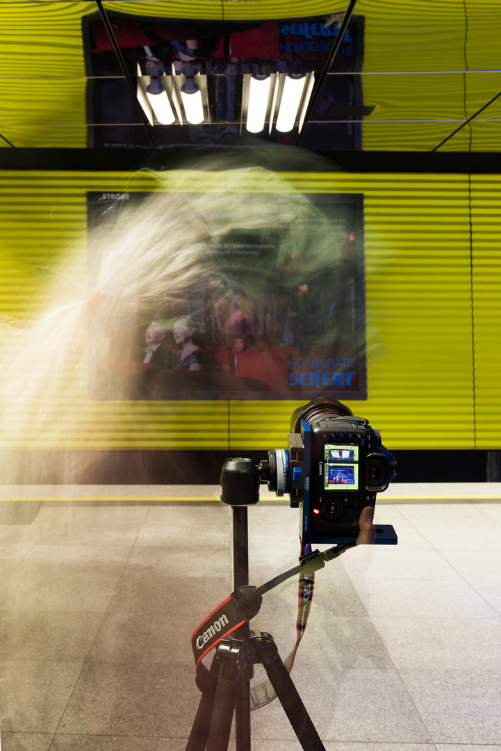 In der U-Bahn