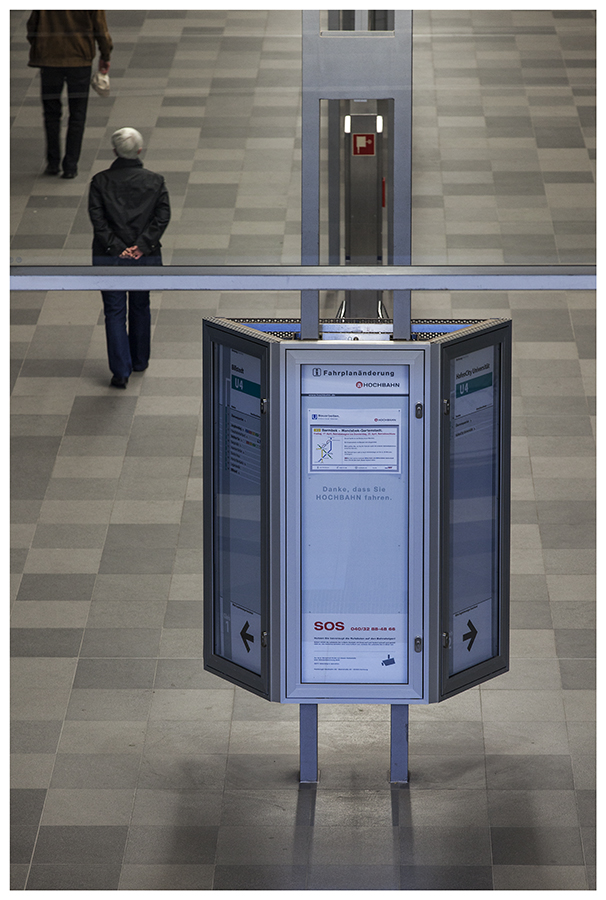 In der U-Bahn-Station