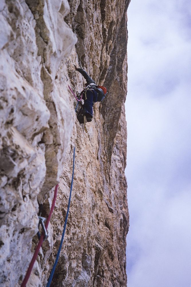 In der Wand... (Dia von 1973, gescannt)