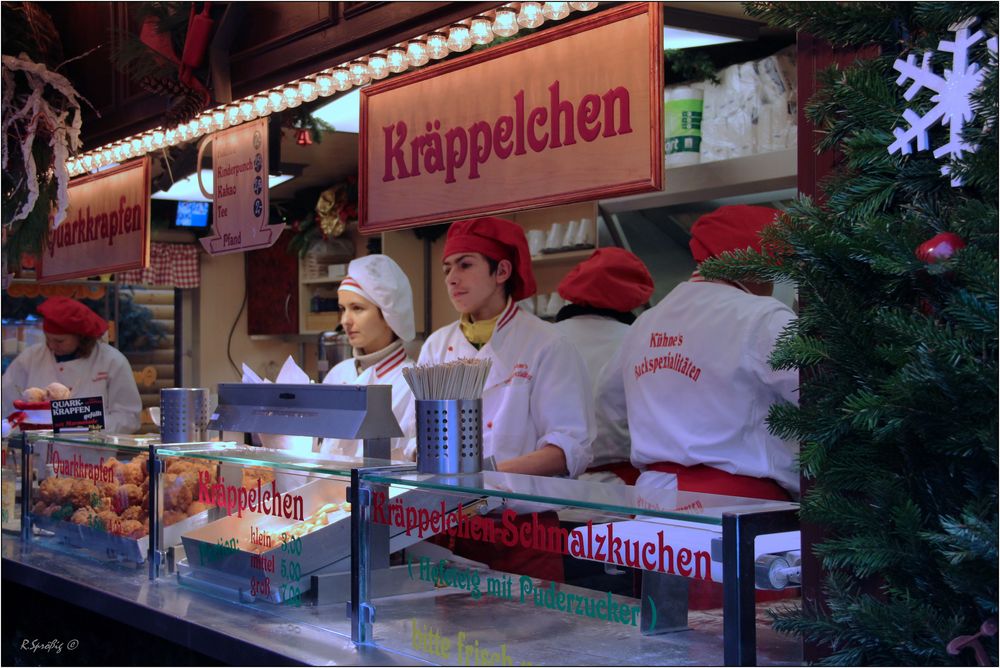 - in der Weihnachtsbäckerei ... -