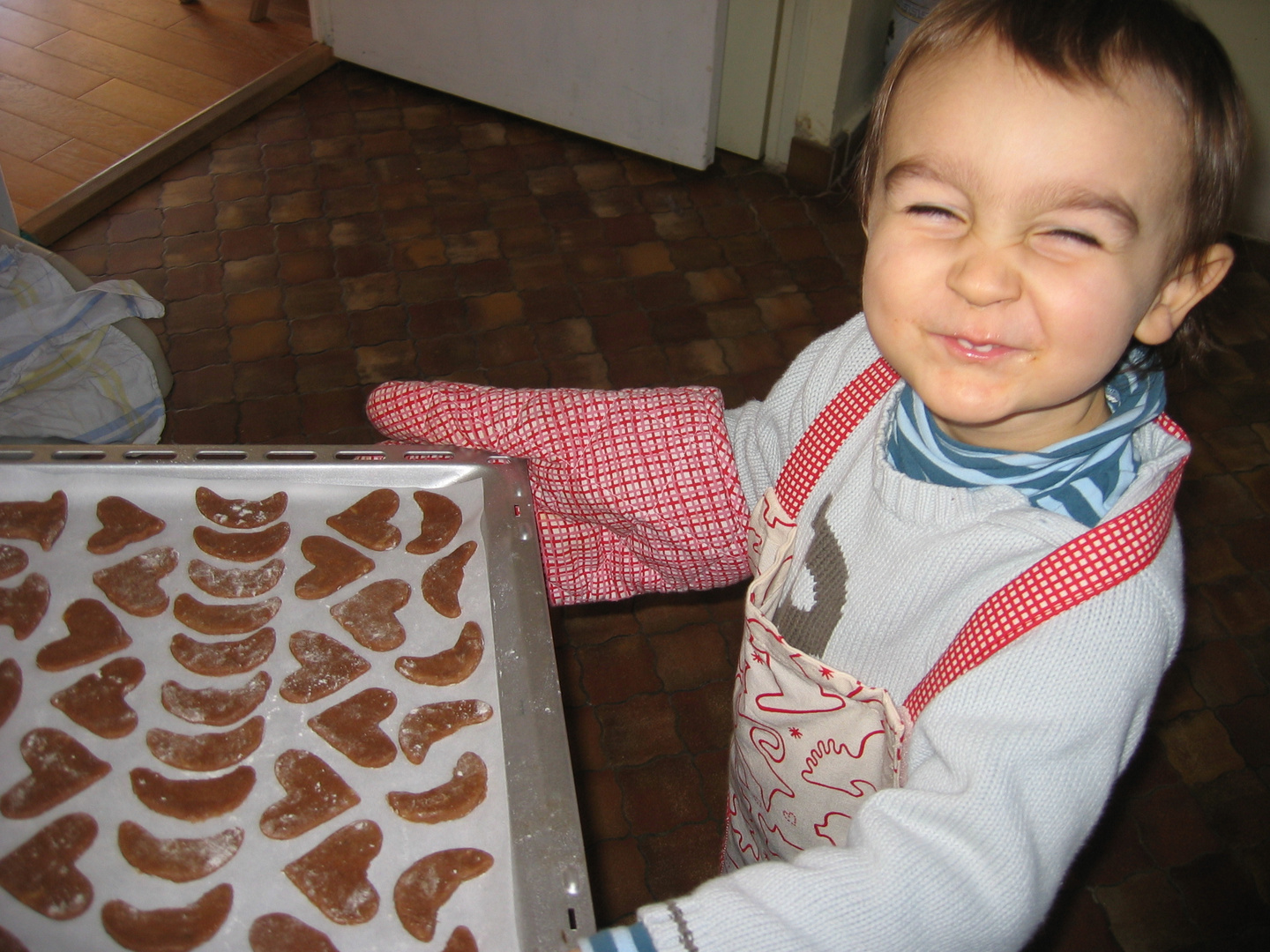 In der Weihnachtsbäckerei