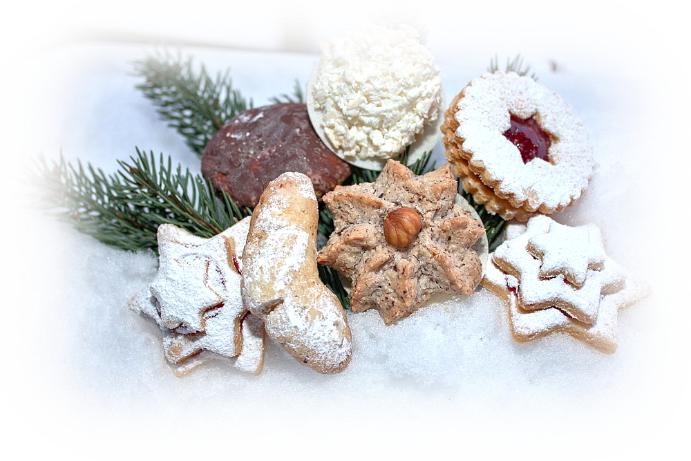 In der Weihnachtsbäckerei.