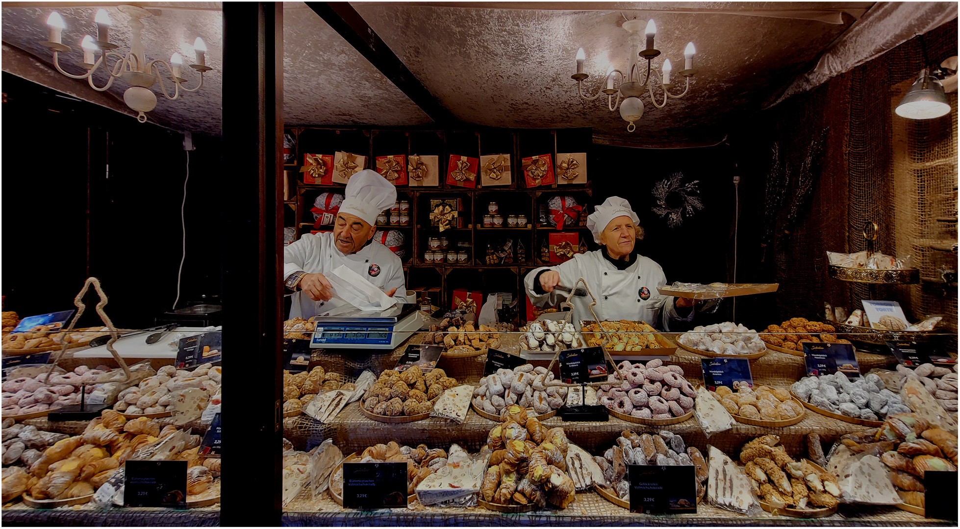 In der Weihnachtsbäckerei