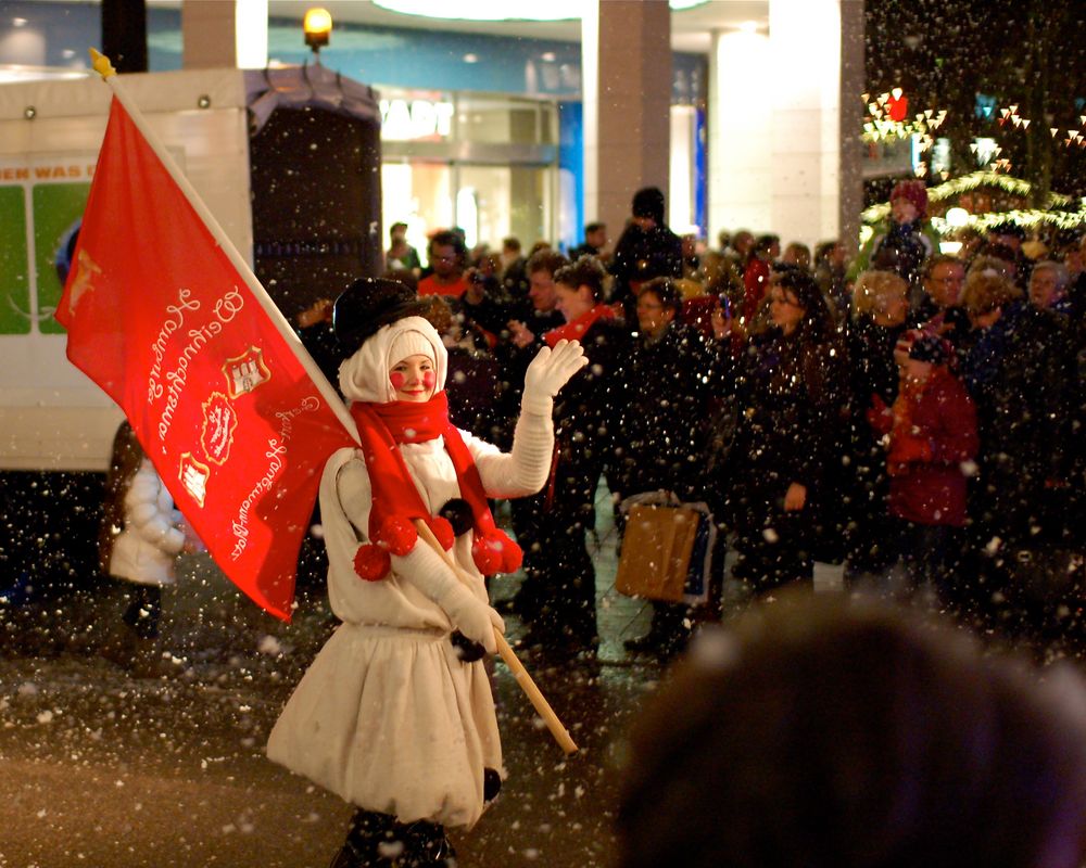 In der Weihnachtsparade