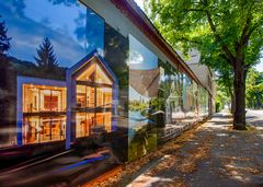 in der werbung gespiegelte...