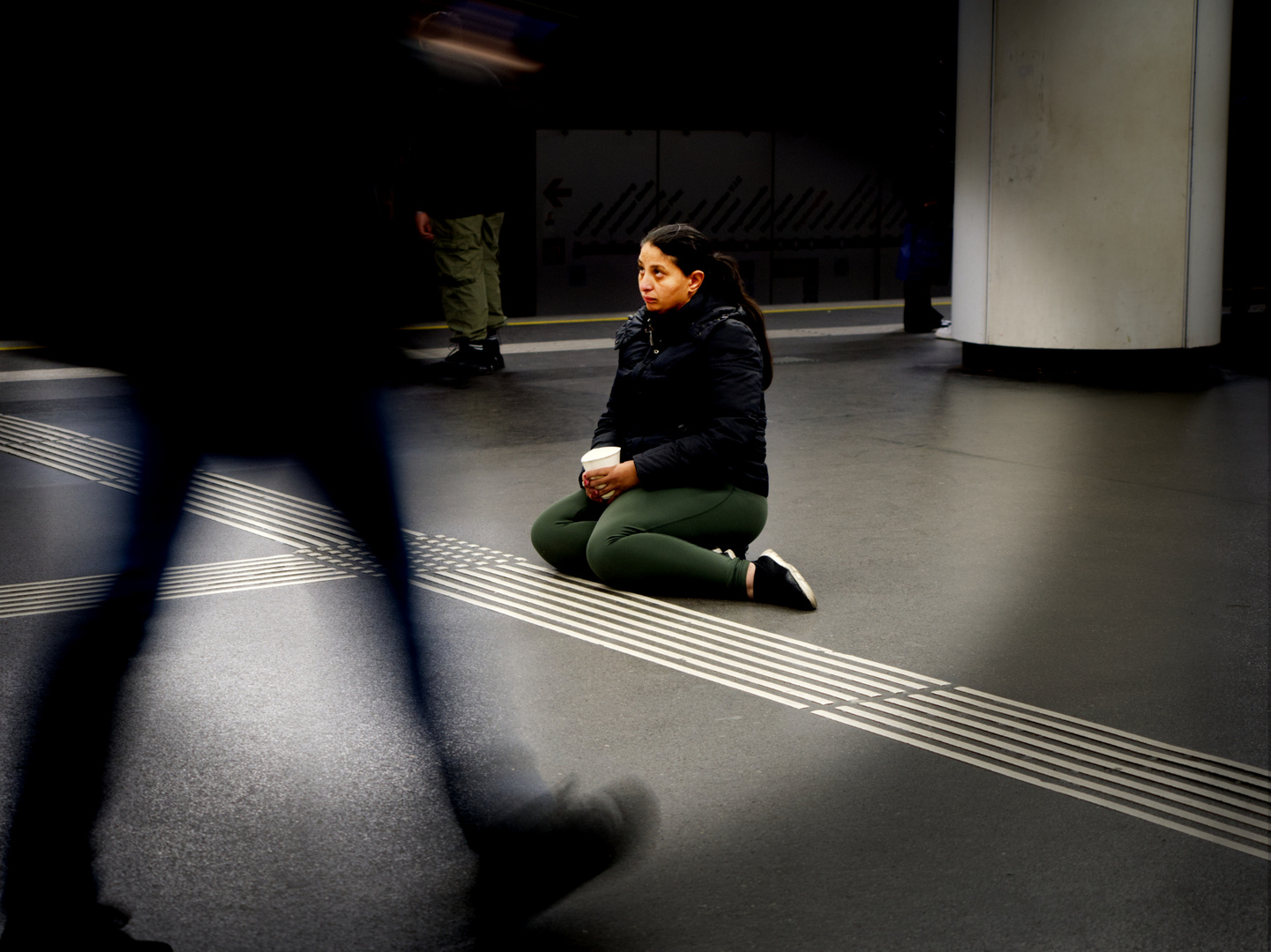 In der Wiener U-Bahn