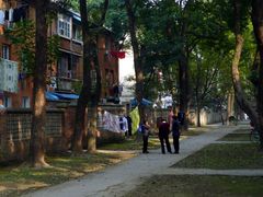 In der Wohnanlage der Anhui University in Hefei