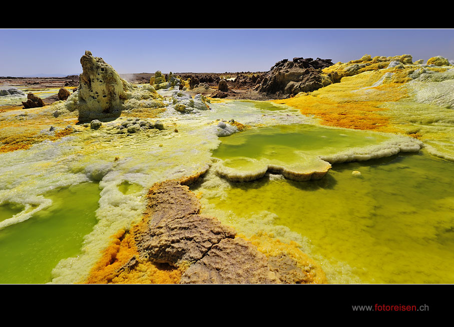 In der Wüste Danakil - Das Dallol