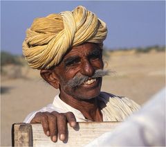 In der Wüste Thar in Rajasthan