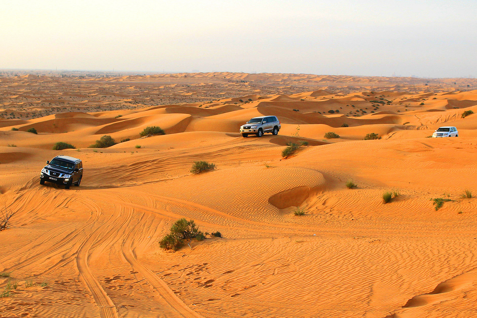 In der Wüste von Dubai