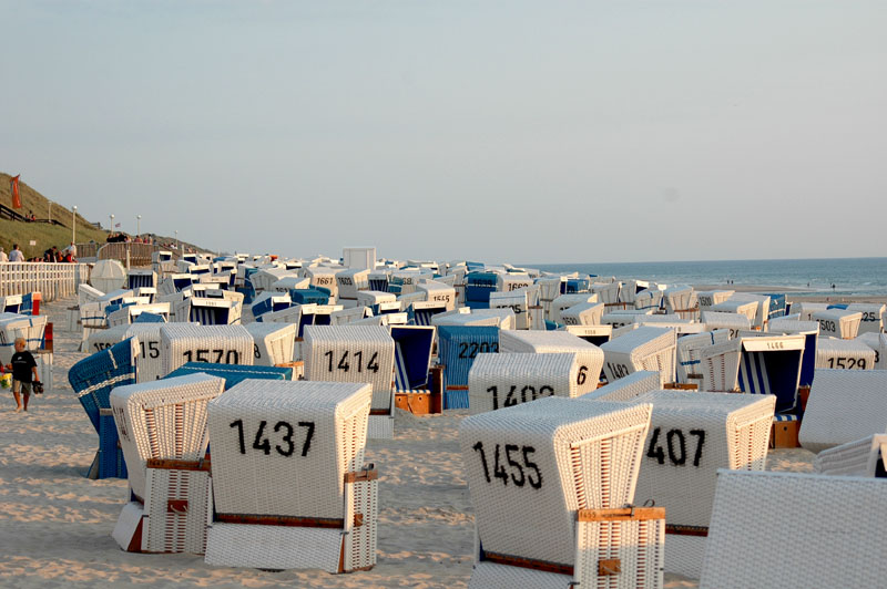 In deutschland ist alles geordnet, nur auf Sylt nicht.